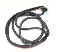 Edge Protector Strips for Yaris 2008-2013 Door Sealant Strip Waterproof and Soundproof Rubber for Car Doors Automotive Weather Seals(Left Front)