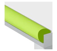 Edge Protectors, Child Safety Foam Strips Self-Adhesive L-Shaped Edge Protection Multicolor 2/5/10/20M(Grass Green,2m/6.56ft)