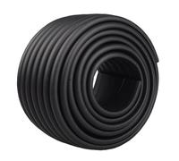 Edge Protectors, Foam Edge Protectors Corner Guards Multicolor 8cm x 0.8cm x 2m Pack of 1/2/3/6(Black,3pcs)
