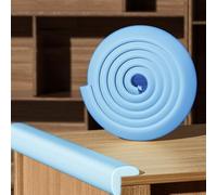 Edge Protectors, Protective Foam Cushion, Proof Corners And Edges Bumper Coffee Table Kitchen, 78.7in Long(Blue,1pcs)