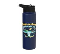 Edge-Seekers Anonymous Let's Explore Adventure Stainless Steel Insulated Water Bottle