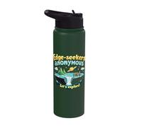 Edge-Seekers Anonymous Let's Explore Adventure Stainless Steel Insulated Water Bottle