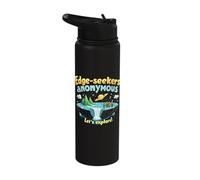 Edge-Seekers Anonymous Let's Explore Adventure Stainless Steel Insulated Water Bottle