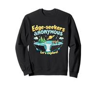 Edge-Seekers Anonymous Let's Explore Adventure Sweatshirt