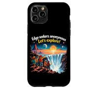 Edge-seekers Anonymous Let's Explore The Earth Is Flat Case for iPhone 11 Pro