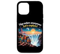 Edge-seekers Anonymous Let's Explore The Earth Is Flat Case for iPhone 12/12 Pro