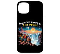 Edge-seekers Anonymous Let's Explore The Earth Is Flat Case for iPhone 13