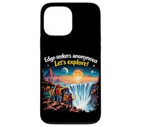 Edge-seekers Anonymous Let's Explore The Earth Is Flat Case for iPhone 13 Pro Max
