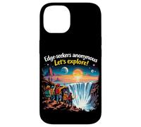Edge-seekers Anonymous Let's Explore The Earth Is Flat Case for iPhone 14