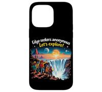 Edge-seekers Anonymous Let's Explore The Earth Is Flat Case for iPhone 14 Pro Max