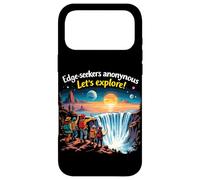 Edge-seekers Anonymous Let's Explore The Earth Is Flat Case for iPhone 17 Pro Max