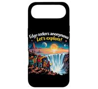 Edge-seekers Anonymous Let's Explore The Earth Is Flat Case for iPhone Air