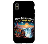 Edge-seekers Anonymous Let's Explore The Earth Is Flat Case for iPhone X/XS