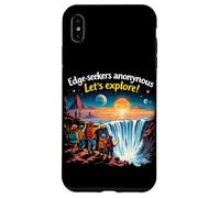 Edge-seekers Anonymous Let's Explore The Earth Is Flat Case for iPhone XS Max