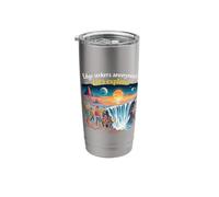 Edge-Seekers Anonymous Let's Explore The Earth is Flat Stainless Steel Insulated Tumbler