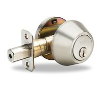 Edge Series Deadbolt in Satin Nickel - Single Cylinder
