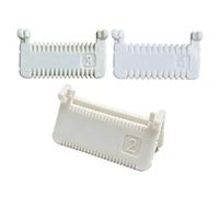 Edge Sewing Lockranding Tool - 3 Pack | Stitching Needle Lock Template & Magnetic Seam Guide for Quilting, PET Gauge for Accurate Straight Lines, Knitting & Weaving