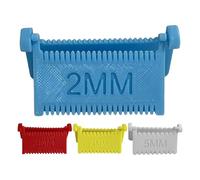 Edge Sewing Lockranding Tool, 4Pcs Edge Stitching Lock and Sewing Gauge 2/3/4/5mm, Seam Guide Ruler for Quilting, Hemming, for Beginners