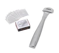 Edge Skiver Tool Kit - Stainless Steel Leather Thinner Set for DIY Handmade Leathercraft Accessories, Professional Leathercraft Edge Skiver with Blades