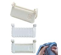 Edge Stitching Lock Gauge, Sewing Seam Template Tool, Medium Quilting Ruler with Precise Measurement, Compact Craft Design, Sturdy Construction, Handcraft Accessory for Home Studio