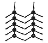 Edge-Sweeping Brushes for Eufy X8 Pro Deep Corner Cleaning(10 PACK) | Fits for eufy X8 Pro, 4-pack for value, nylon bristles, reaches corners, sweeps edges efficiently
