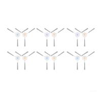 Edge Sweeping Brushes for Narwal for t10 for j1 for j2 Hard Floor(12pcs)