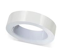 Edge Tape Self-Adhesive | White High Gloss 19 mm x 5 m Roll | Melamine Edging Tape for Gluing on like Adhesive Tape without Ironing for Furniture Building Panels and Shelves