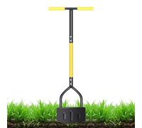 Edge Tool for Landscaping, Lawn Edger Manual, Manual Edger Lawn Tool, High-Performance Steel Gear, Ergonomic Handle, Multifunctional Grass Cleaning Scraper for Blü Hoc