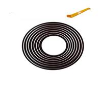 Edge Trim Guards Car Door Window Seal Strip V Shape Rubber Weatherstrip Gap Filler Reduce Vibration Noise Insulation Strips Car Door Guard(1 Meter)