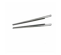 Edge Trim Guards for Nissan for Teana J32 2008~2011 2012 2013 Chrome Laminate Protector Weatherstrip Window Glass Sealed Strip Car Door Guard(Plating Rear 2pcs)