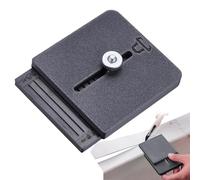 Edge Trimming Guide Tool - 12 Inch Adjustable Cutting Jig, Furniture Window Film Trimmer, Laminate Veneer Trimmer | Portable Edge Banding Template for Cabinet Doors, Table Tops Window Sills F
