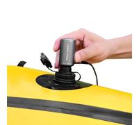 EDGE TurboBean 22kPa Mini High-Pressure Air Pump for Inflatables, 420L/min &130K RPM Fast Inflation and Deflation with USB-C Port, Portable Electric Pumps for Camping Mattress, Inflatable Boat etc