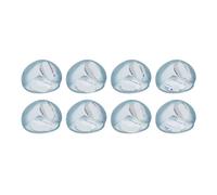 EdgeCorner Protectors， PVC Table Corner Edge .or Transparent 4/8/12/16 Pcs L/Round/T Shape(8pcs Round Shaped)