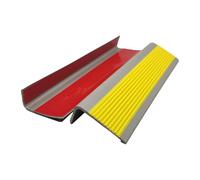 EdgeCorner Protectors， Stair Slip Strips Multicolor 100x5x2.5cm Self-Adhesive L-Shaped Edge Trim(Yellow)