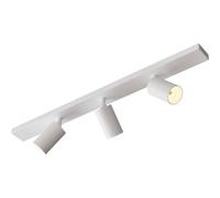 Edgeform - Canspot 57 Triple Bar Spotlight, White / Brass - White