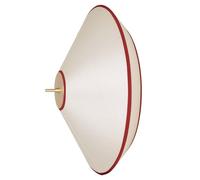 Edgeform Tafta Wall/ Ceiling Light Ø52 Red/Off-White