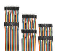 EDGELEC 120pcs Breadboard Jumper Wires 10cm-100cm Wire Length Optional Dupont Cable Assorted Kit Male to Female, Male to Female Multicolored Ribbon Cables