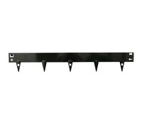 EdgeMaster Metal Lawn Edging 80mm Plate - 1060 x 160 x 1.5mm No.4742 - Black