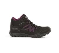 Regatta Women's Lightweight Edgepoint Waterproof Mid Walking Boots Black Prune, Size: UK 4