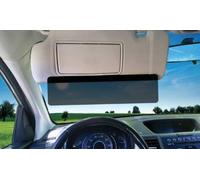 EdgeVisor Tinted Car Anti-Glare Car Sun Visor Extender Extendor Sunshade Window Windshield Sunshade and Sun Glare UV Rays Blocker (Tinted 2 Pack)