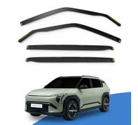 EdgeVisors Wind Deflectors | Fits: KIA EV3 (2024-onwards) 5 Door SUV 4pc Set | In-Channel Rain Guards for Wind, Rain & Sun Protection, Easy Installation - Tinted