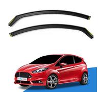 EdgeVisors Wind Deflectors for Ford Fiesta MK7 3 Door Hatchback (2008-2017) 2pc Set | In-Channel Rain Guards & Accessories