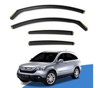 EdgeVisors Wind Deflectors for Honda CR-V MK3 5 Door SUV (2007-2012) 4pc Set | In-Channel Rain Guards & Accessories