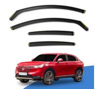 EdgeVisors Wind Deflectors for Honda HR-V MK3 5 Door SUV (2022-Onwards) 4pc Set | In-Channel Rain Guards & Accessories