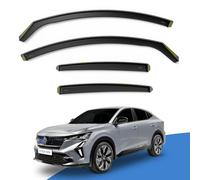 EdgeVisors Wind Deflectors for Renault Rafale MK1 5 Door SUV (2024-Onwards) 4pc Set | In-Channel Rain Guards & Accessories