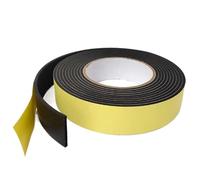 Edging Barrier Rubber Sponge Door Window Seal Strip Soundproof Anti-collision Self Adhesive Tape Wall Insulation Acoustic Foam 10 Meter 2 Meter Retaining Trim (Size : 3mm x 25mm x 10meter)