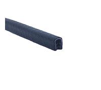 edging strip， 3.28FT Rubber Seal,U Shape Weather Stripping for Edge Protector Car Door Guards(Black,10mm x 8mm)