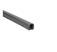 edging strip， 3.28FT Rubber Seal,U Shape Weather Stripping for Edge Protector Car Door Guards(Grey,10mm x 8mm)