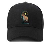 EDGMM Baseball Cap Unisex Dad Cap Adult Athleisure Cap Adjustable, Goat Animal, One size