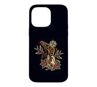 Edgy American Traditional Karma Boomerang Tattoo Art Case for iPhone 14 Pro Max